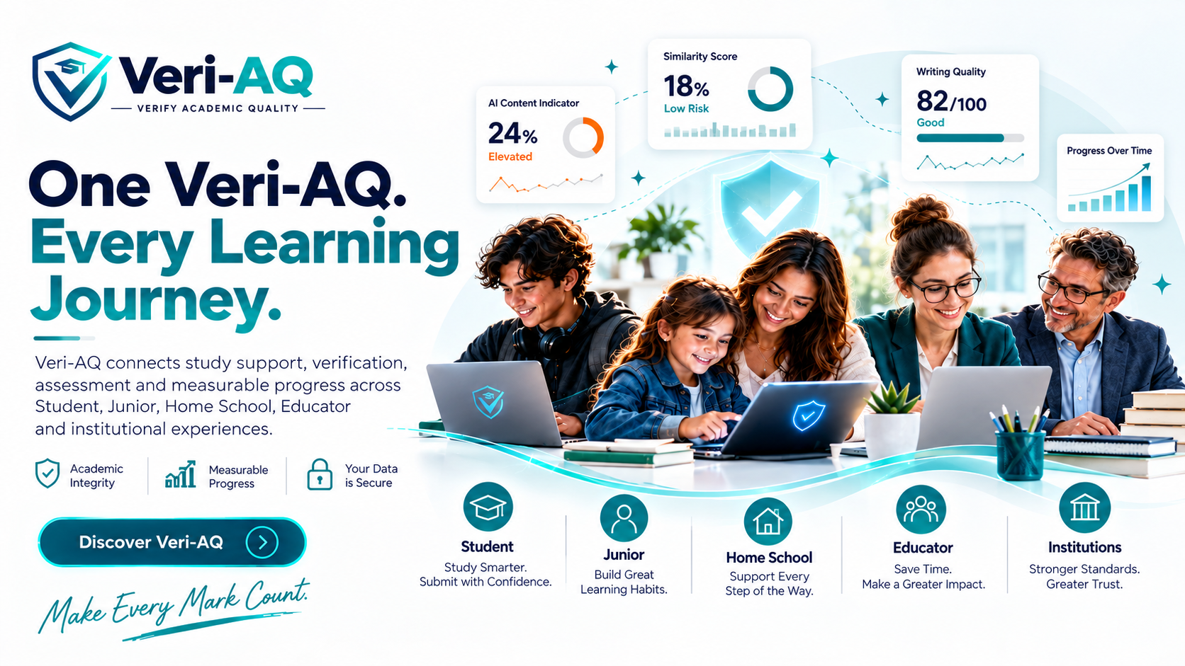 Academic Quality. Verified. The all-in-one platform to check, improve and perfect your work before you submit.